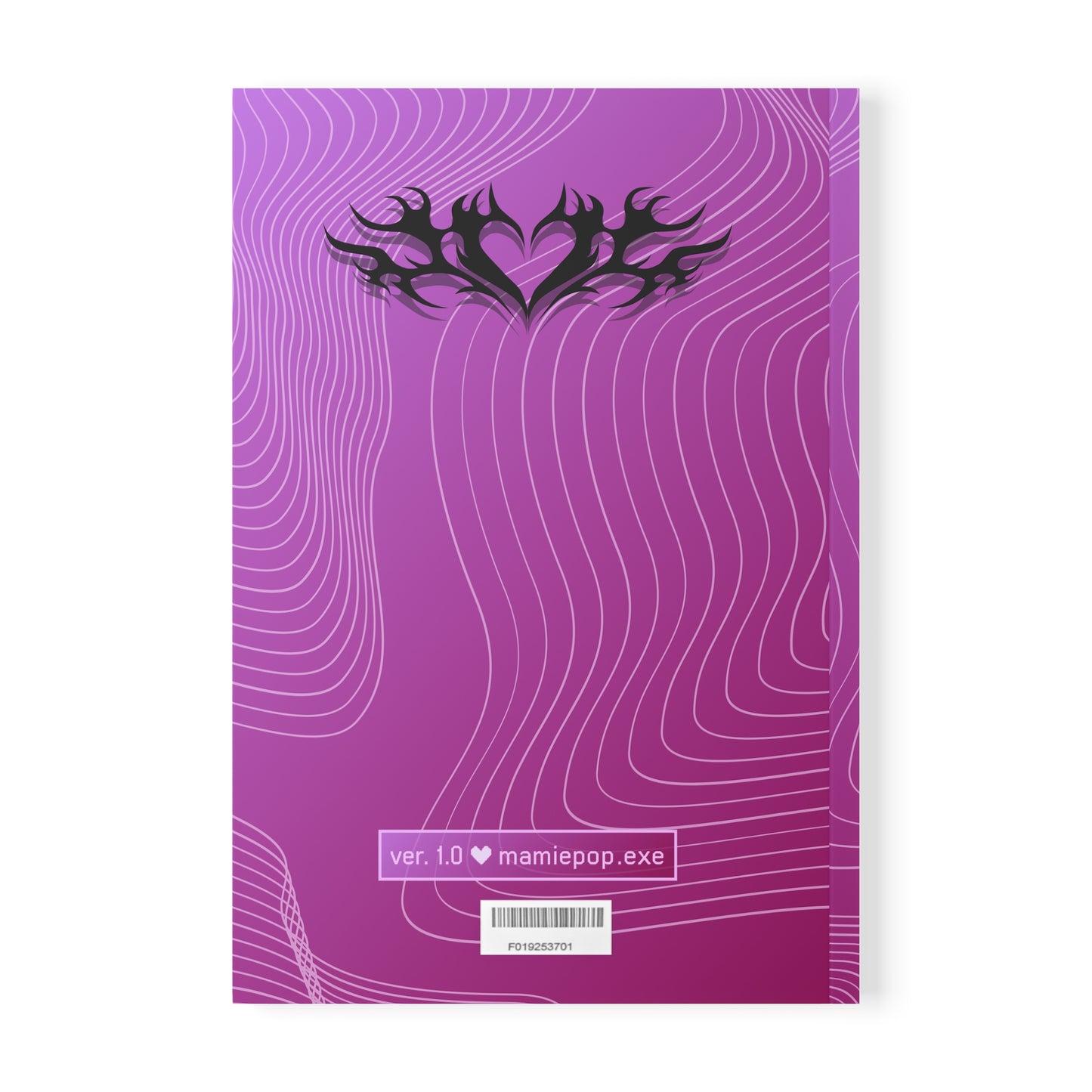 Cyber Y2K Softcover Notebook, A5 | Goth Journal, Stationery Gift, Creative Diary, Tech Lover's Accessory - Mamie Pop Blind Box