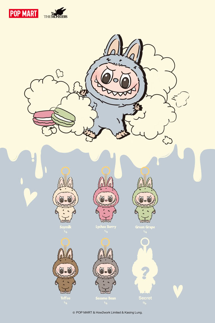 🍬 AVAILABLE SOON – Macaron Labubu V1 🍬 - Mamie Pop Blind Box
