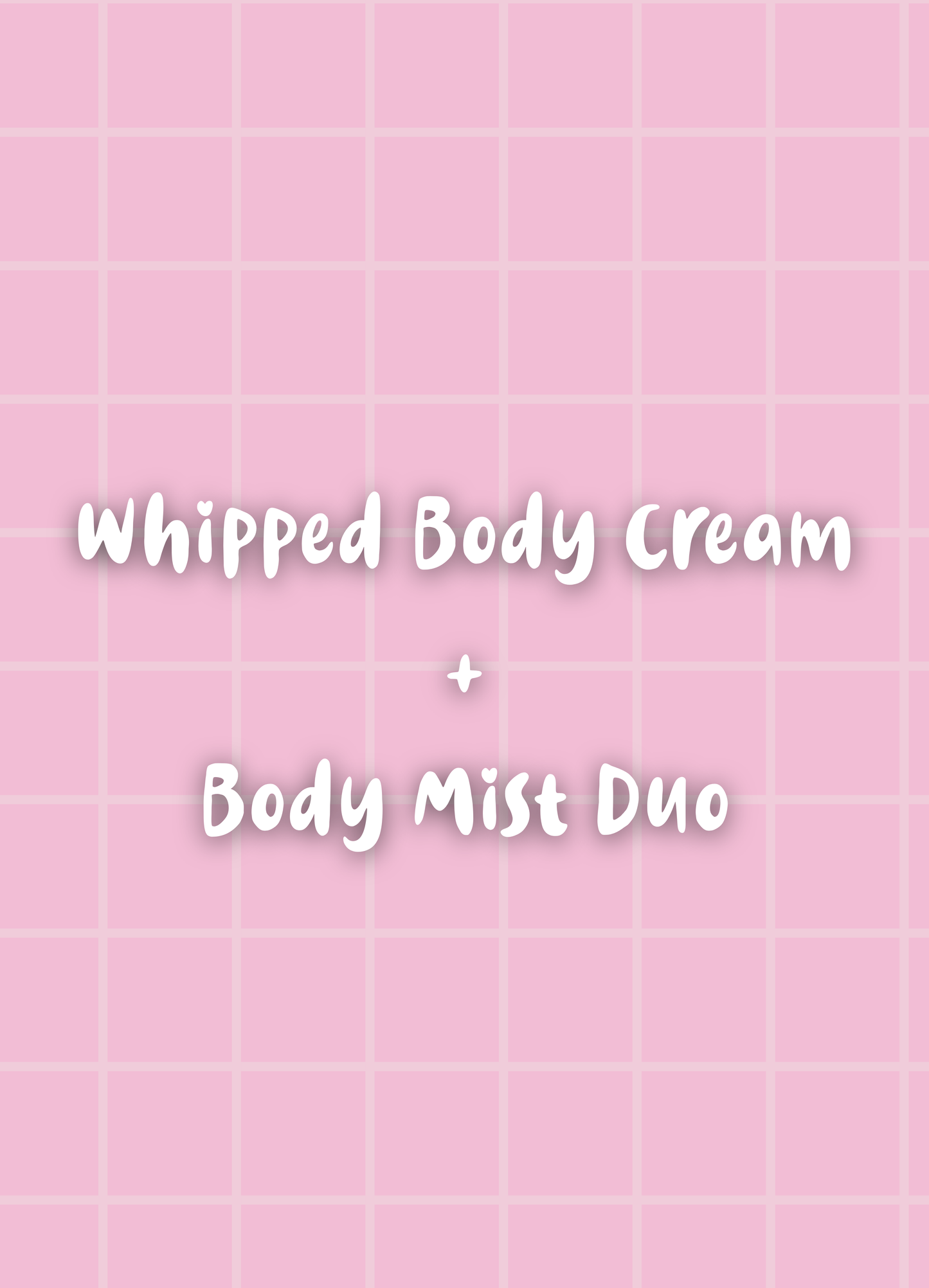 β¨ Whipped Body Cream + Body Mist Duo β¨