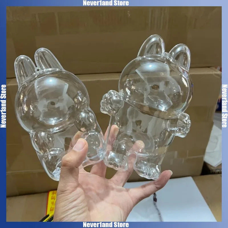 Labubu Transparent Protective Cover - Mamie Pop Blind Box