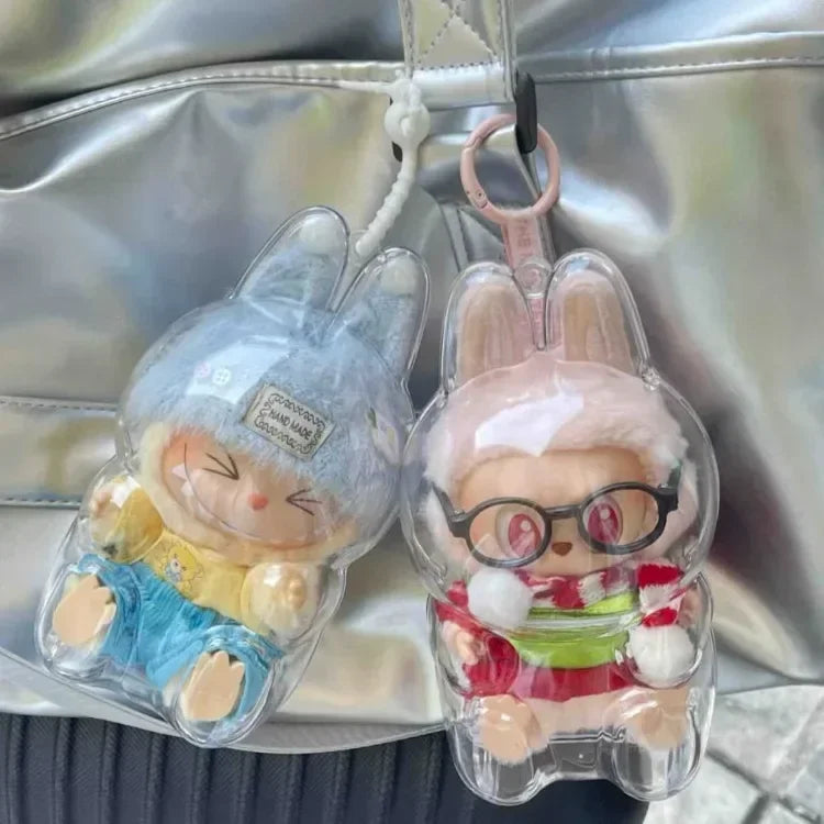 Labubu Transparent Protective Cover - Mamie Pop Blind Box