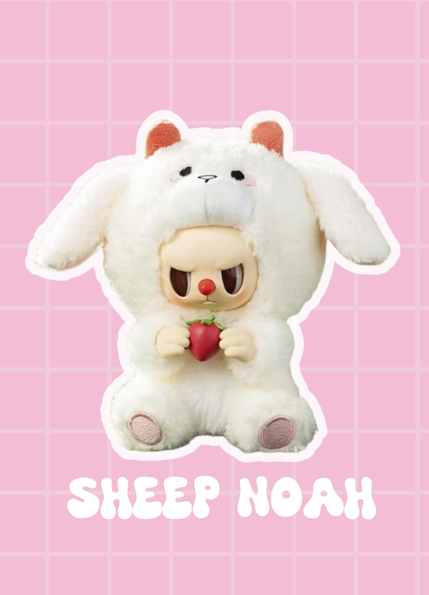 Touch Boom Rebel Bear Animal Series Plushie - Mamie Pop Blind Box