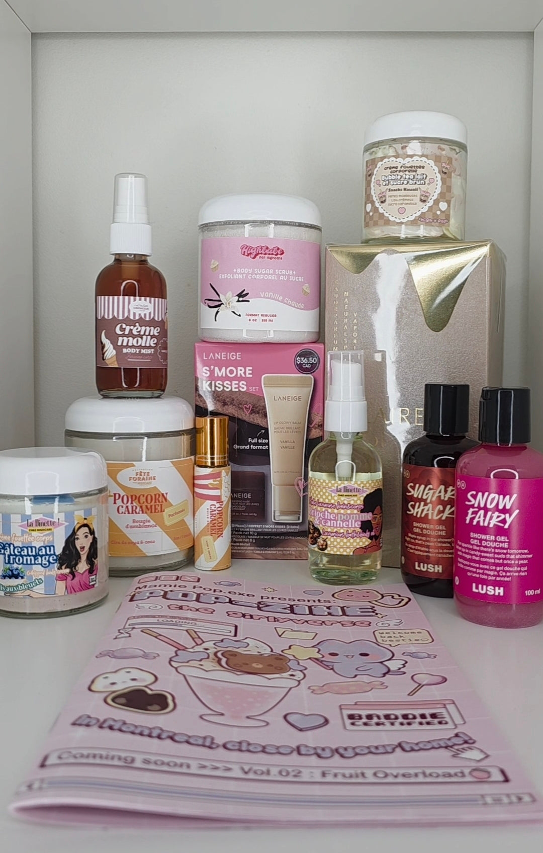 Panier Cadeau Personnalisé – Thème Gourmand (Édition Ultra Limitée) - Mamie Pop Blind Box