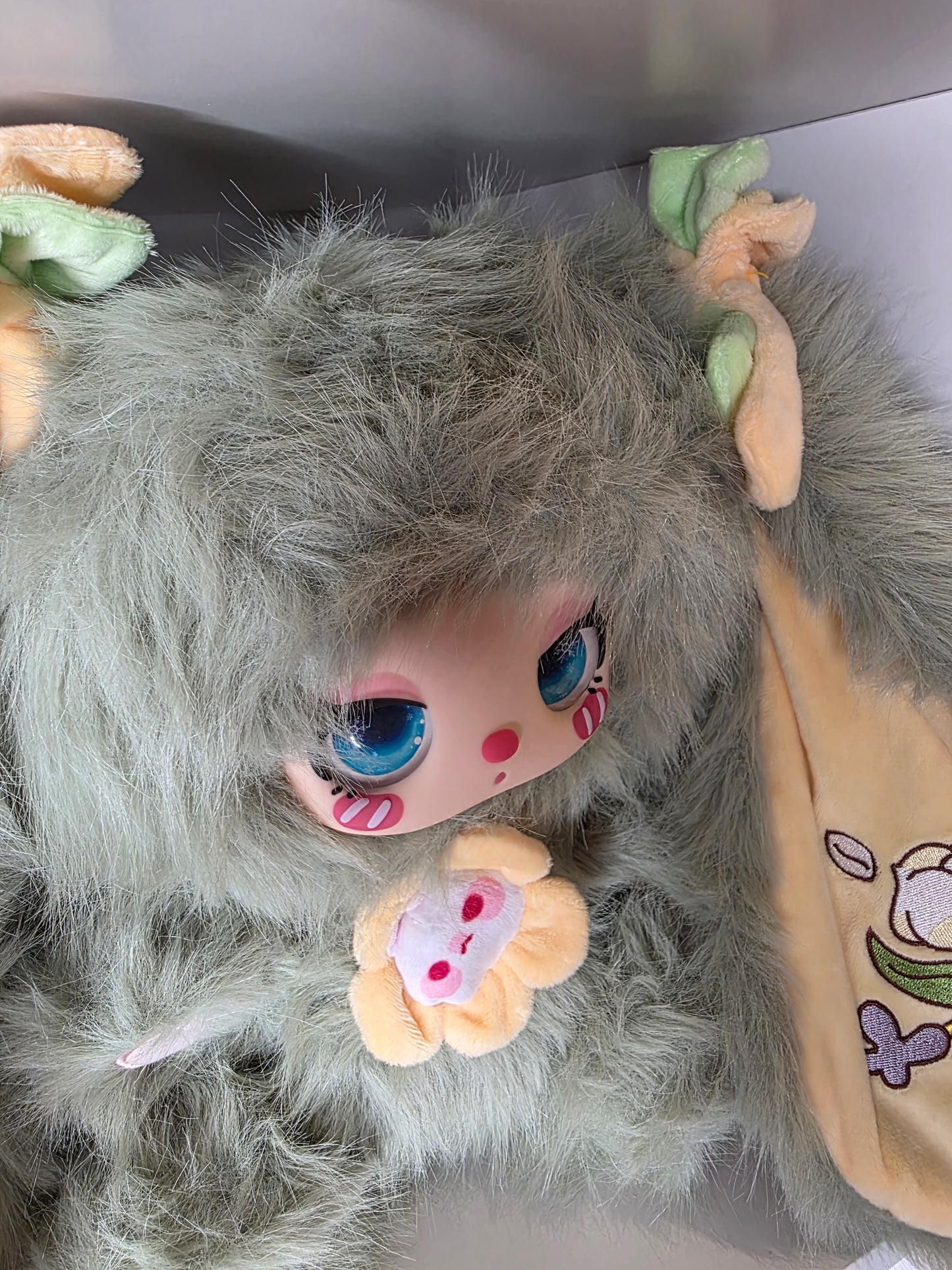 Liila 600% Tea time with my girl (Green Bunny) - Mamie Pop Blind Box