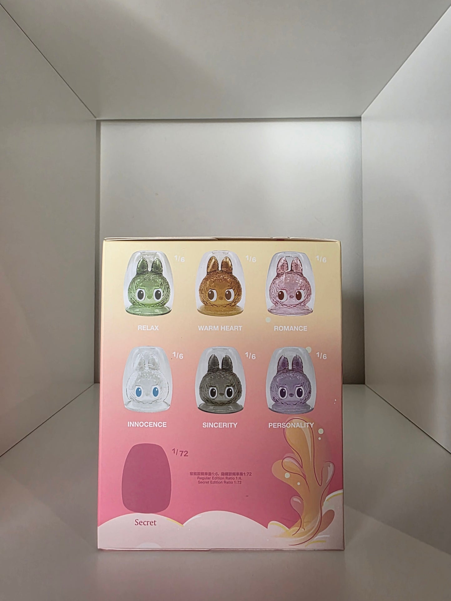 The Monsters - CHEERS! Series - Double-walled Glass - Mamie Pop Blind Box