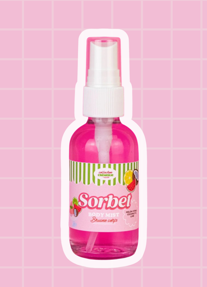Body mist 🍧🍉🥥🍋‍🟩 Watermelon, Coconut & Lime Sorbet - Mamie Pop Blind Box