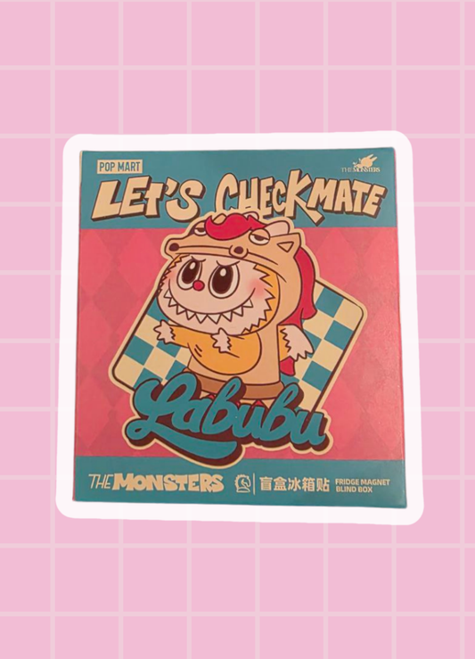 THE MONSTERS Let's Checkmate Pendant - Mamie Pop Blind Box