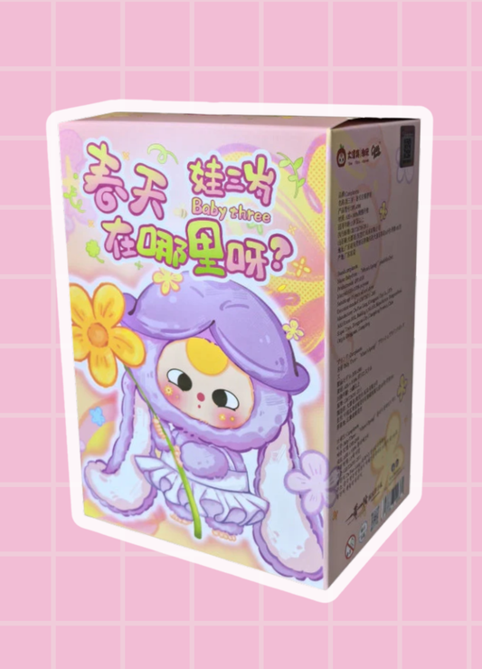 Baby Three Where's Spring Flower Series Plushie - Mamie Pop Blind Box