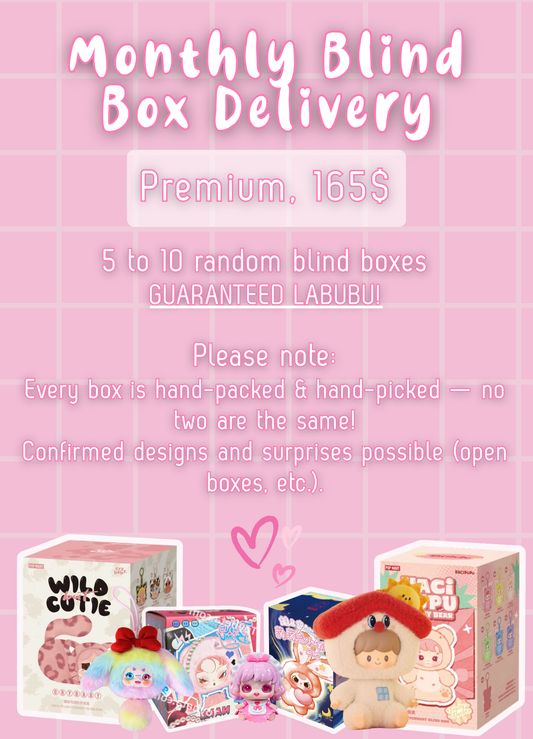 Monthly Blind Box Subscription (Option Premium) - Mamie Pop Blind Box