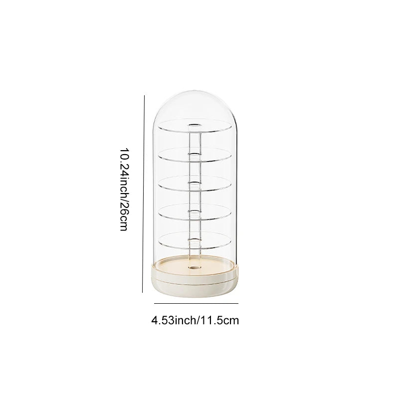 Transparent Rotating Display Box - Multi-layered - Mamie Pop Blind Box