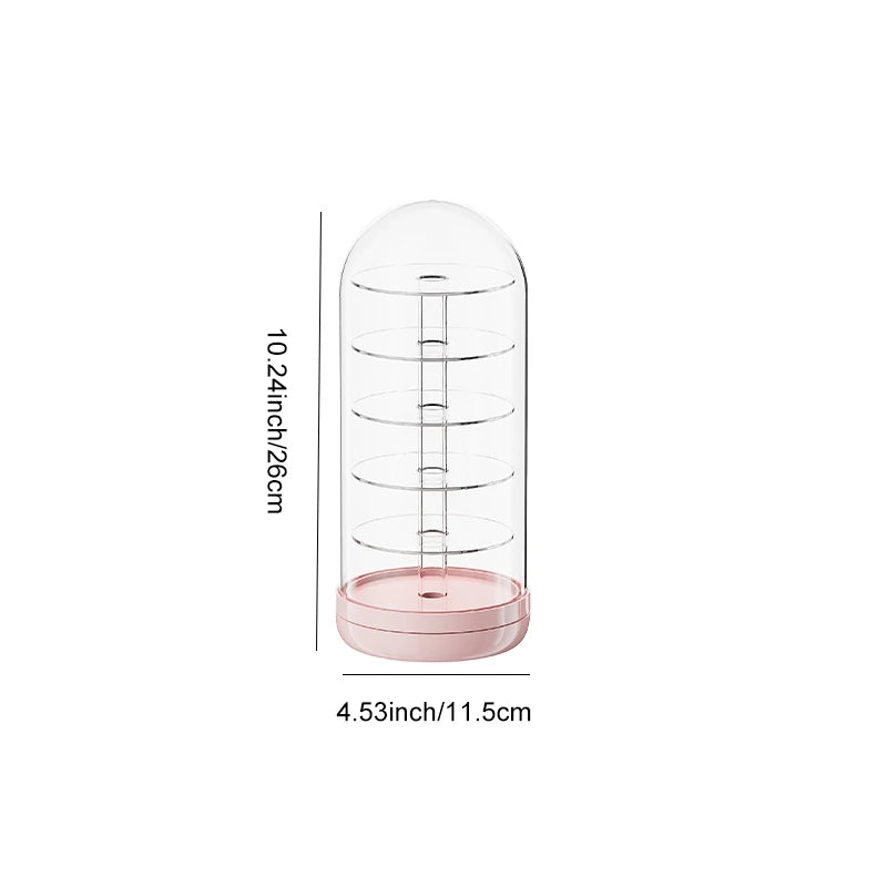 Transparent Rotating Display Box - Multi-layered - Mamie Pop Blind Box