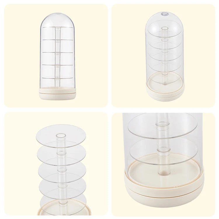 Transparent Rotating Display Box - Multi-layered - Mamie Pop Blind Box
