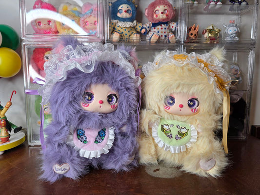 Liila 600% Tea time with my girl (Purple Cat) - Mamie Pop Blind Box