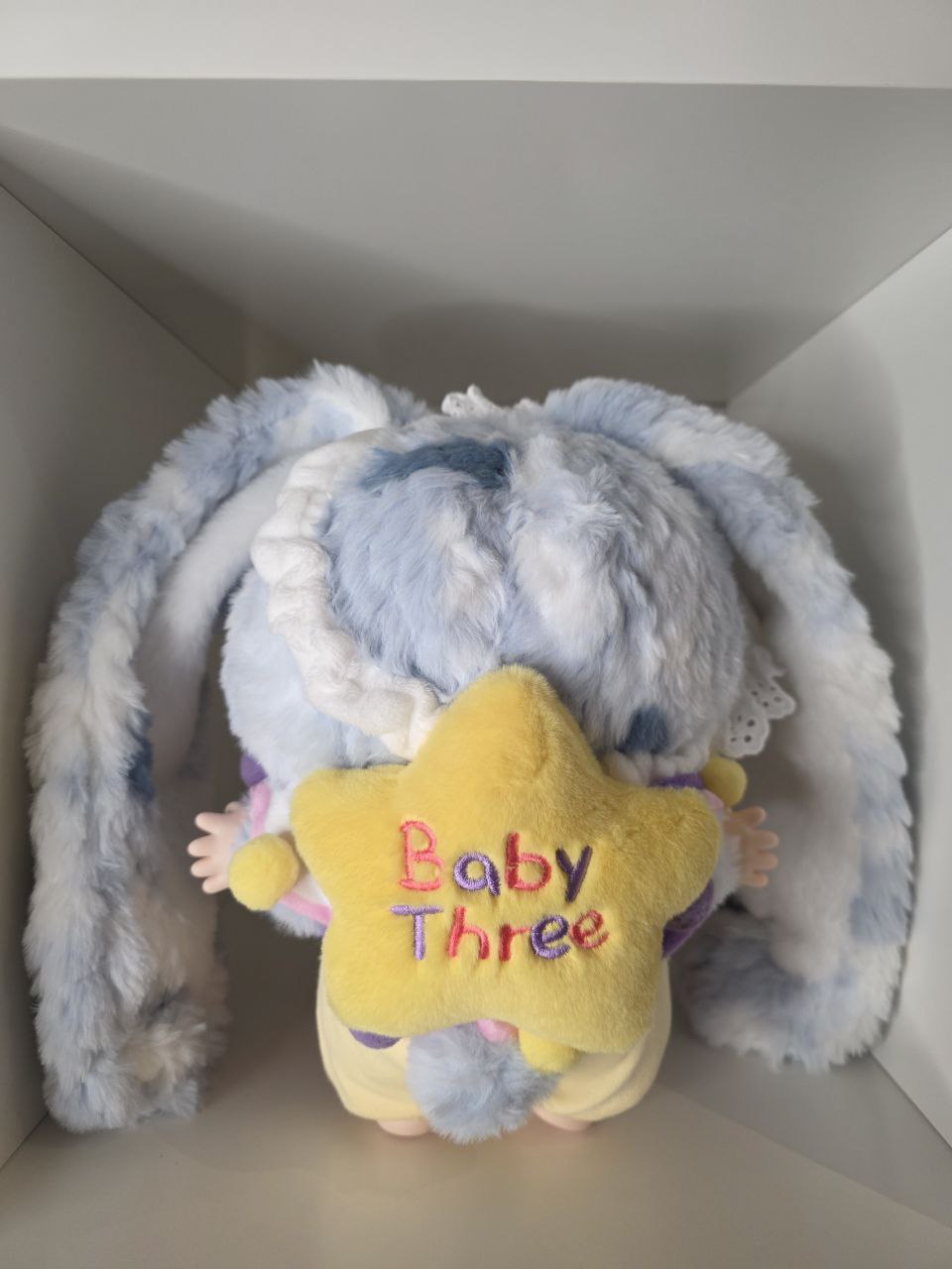 Baby Three 400% GoodNight Plush (Blue) - Mamie Pop Blind Box