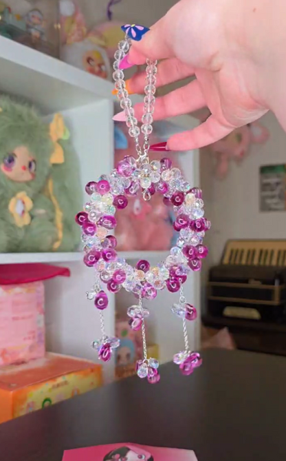 Pièce en cristal faite à la main