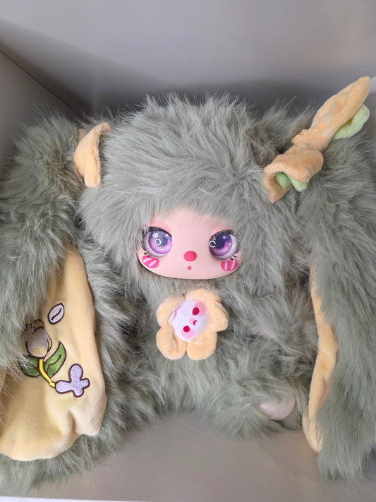 Liila 600% Tea time with my girl (Green Bunny) - Mamie Pop Blind Box